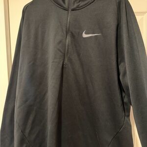 Nike Black Dri-FIT 1/4 zip pullover sweatshirt XXL